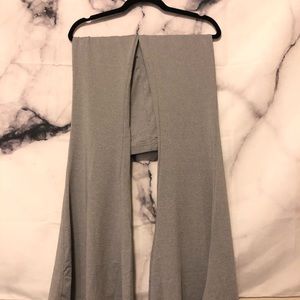 Gray Wide leg leggings